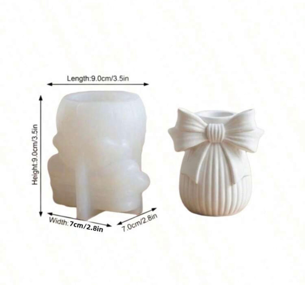 Bow Embossed Molds