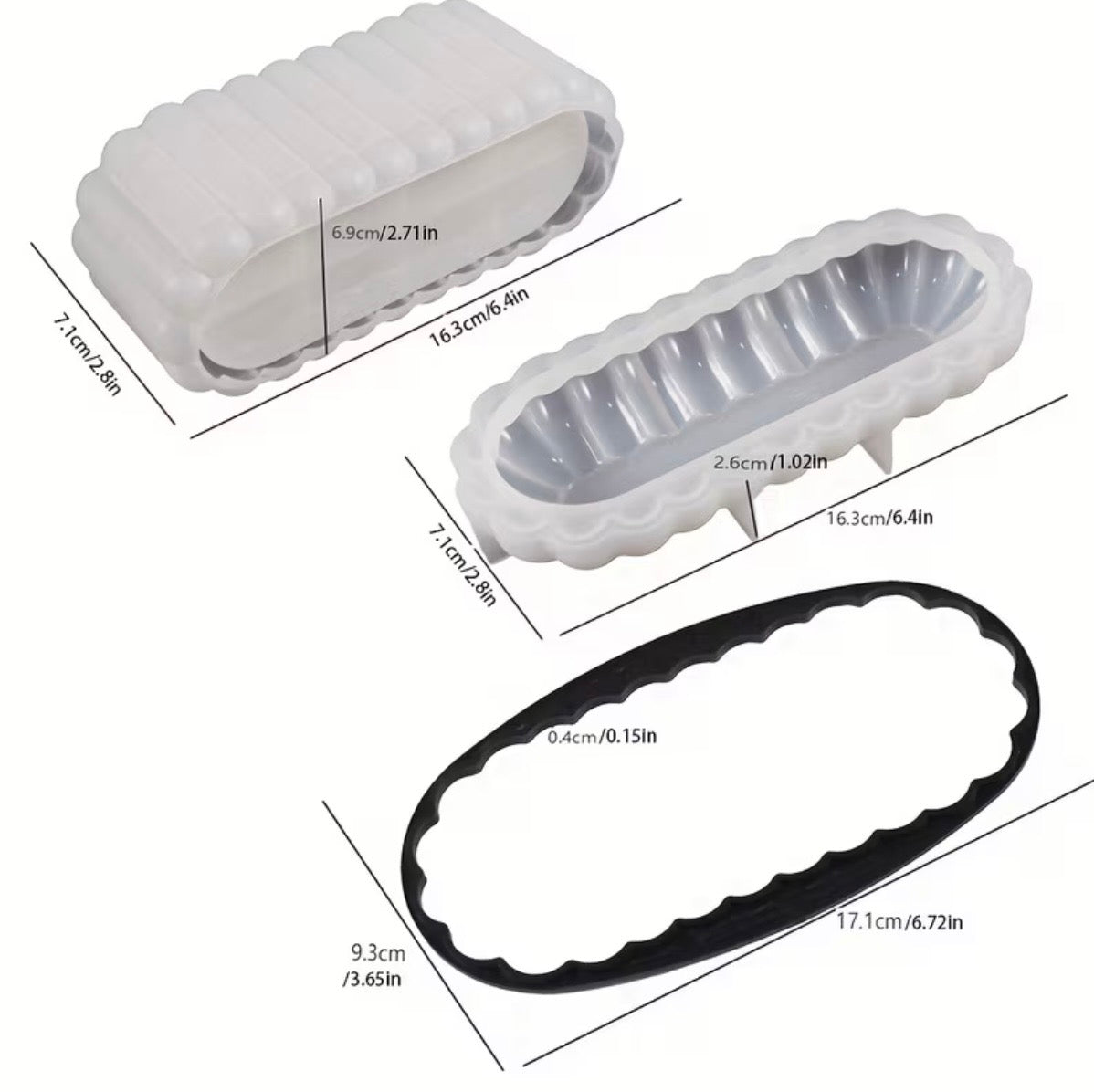 Scallop Jar Mold