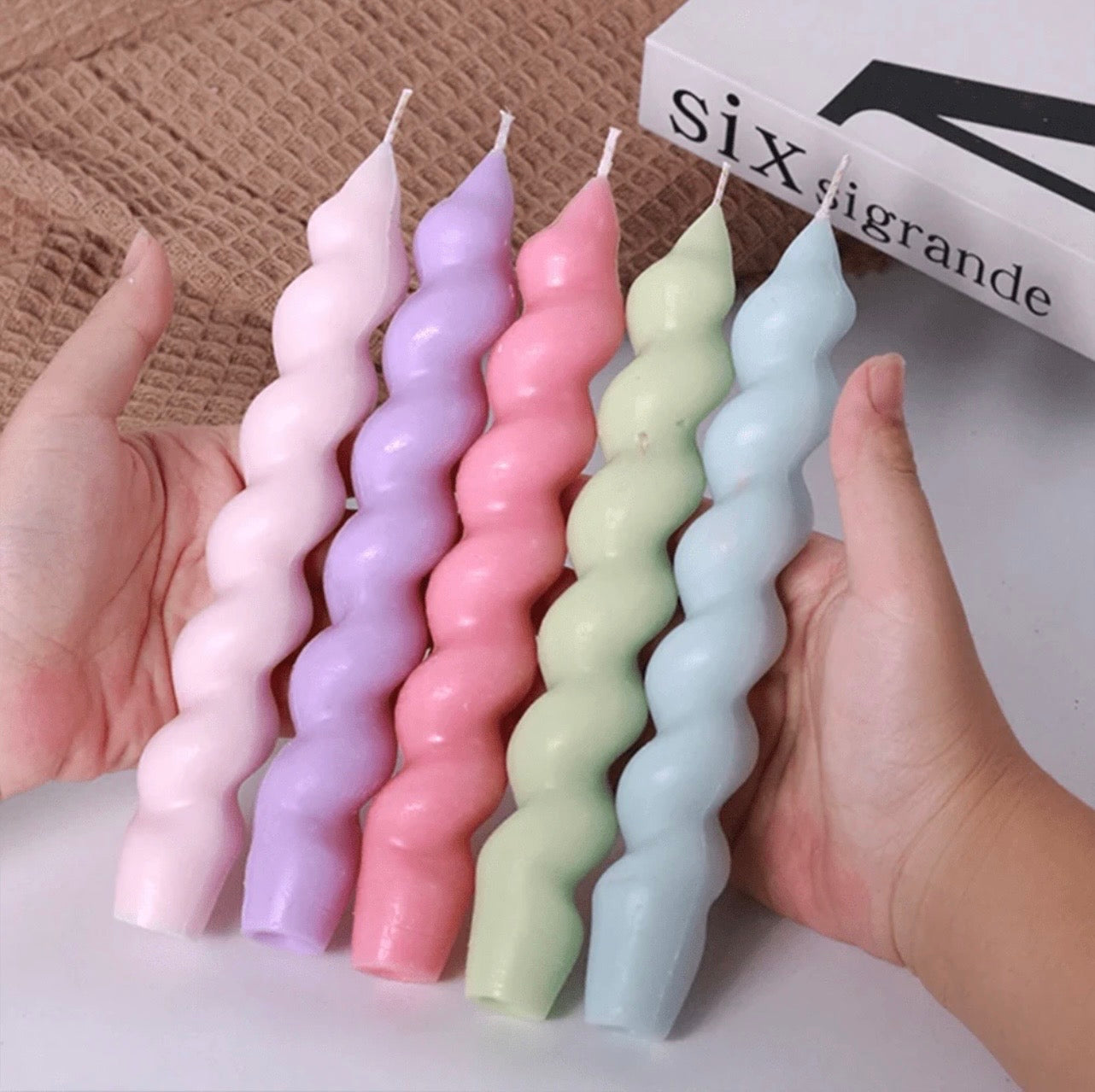 Spiral Candle Mold