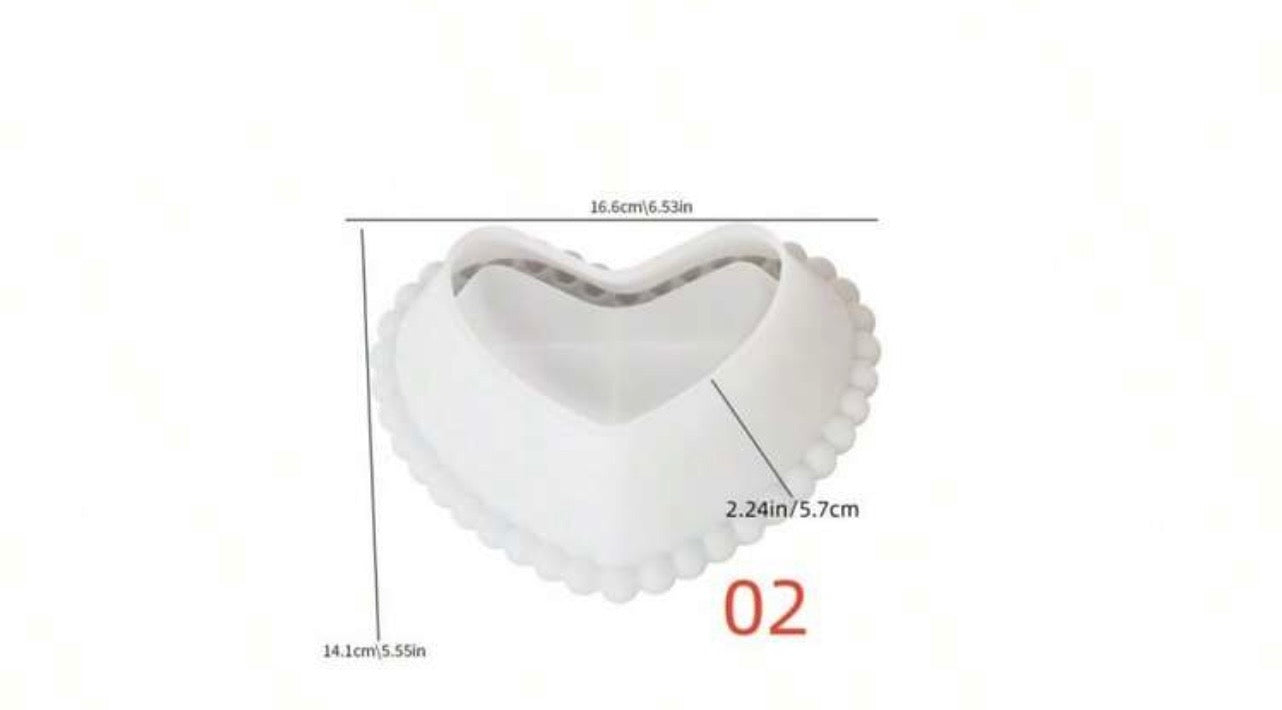 Heart Dish Mold