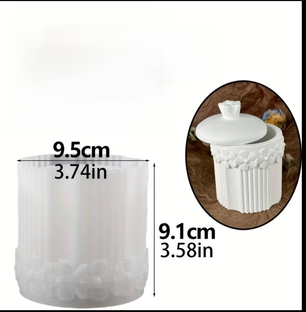 Lace Jar Mold