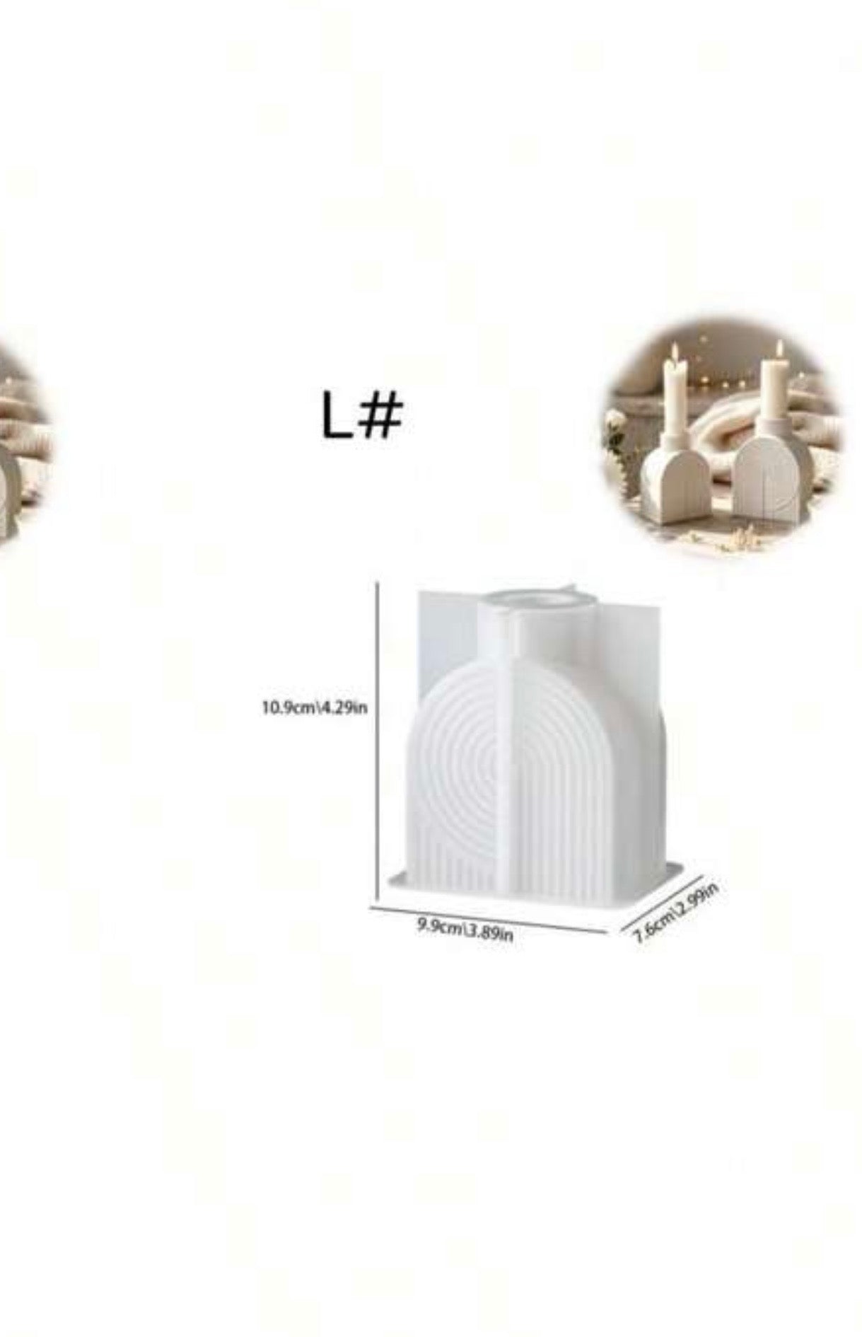 Arched Vase Mold