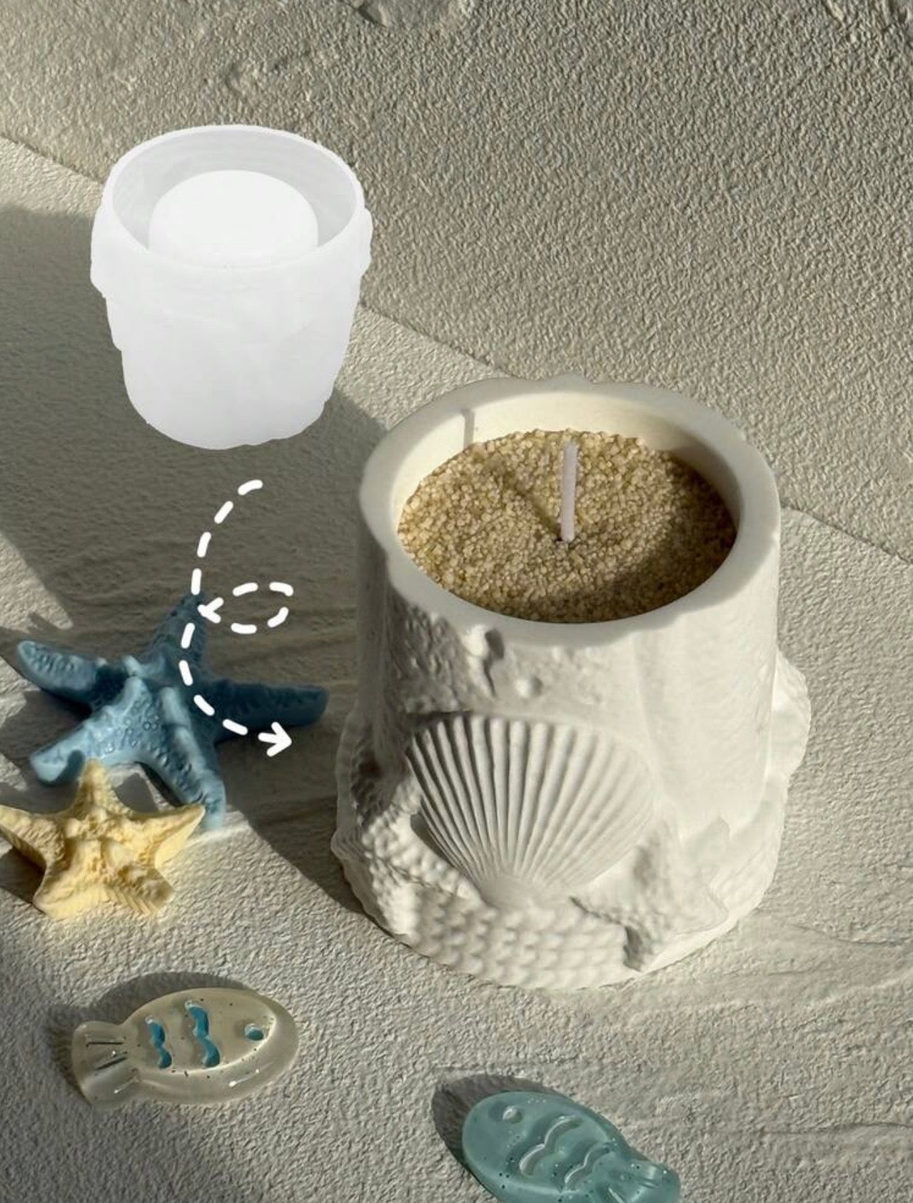 Beach Jar Mold