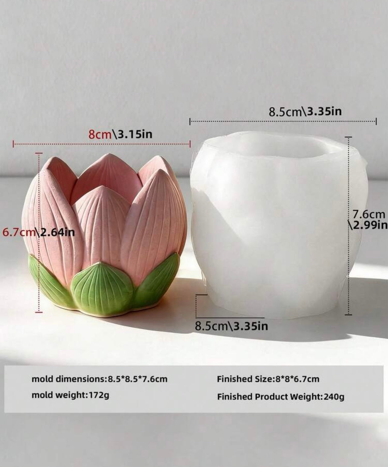 3D Lotus Jar (Pen Holder)
