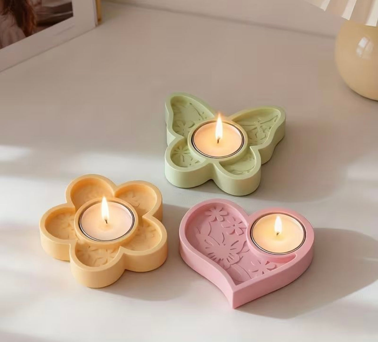 Heart Tea light