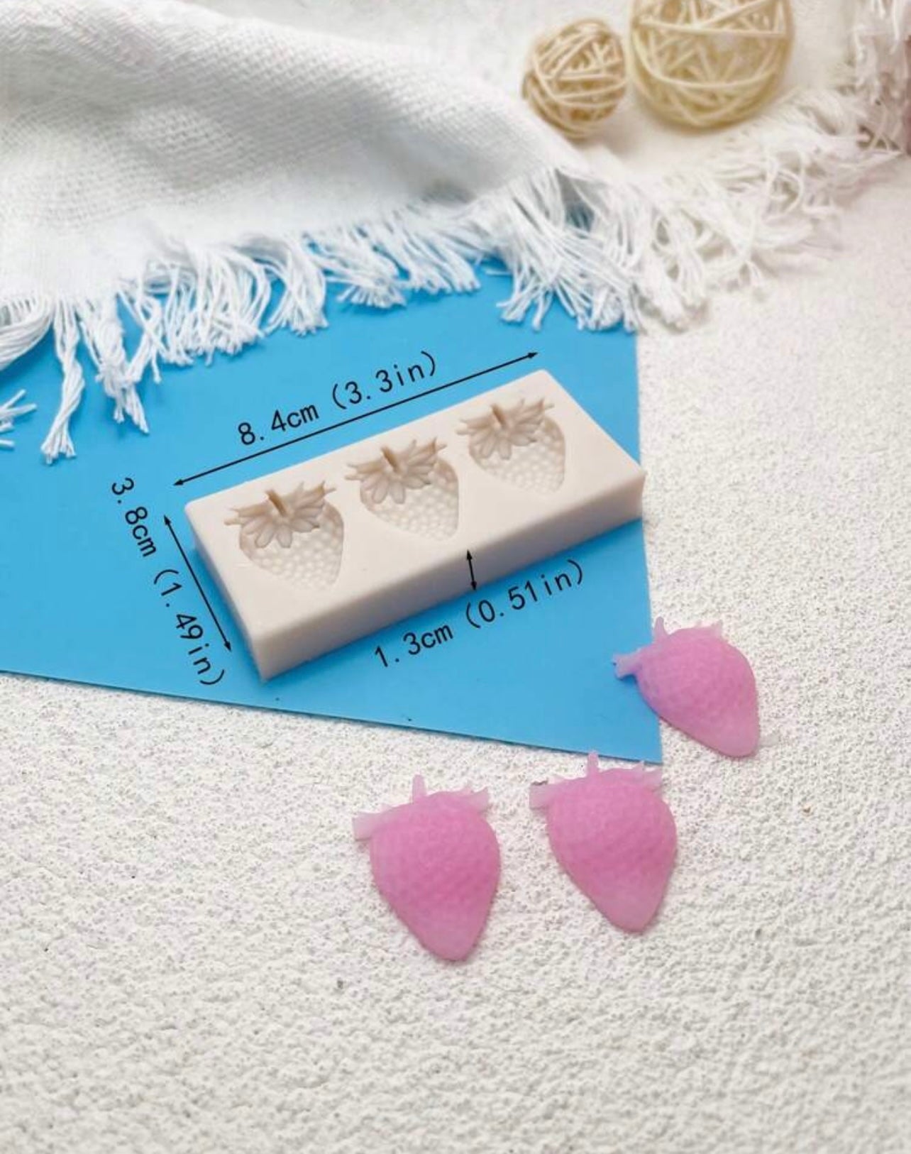 3D Strawberry Mold