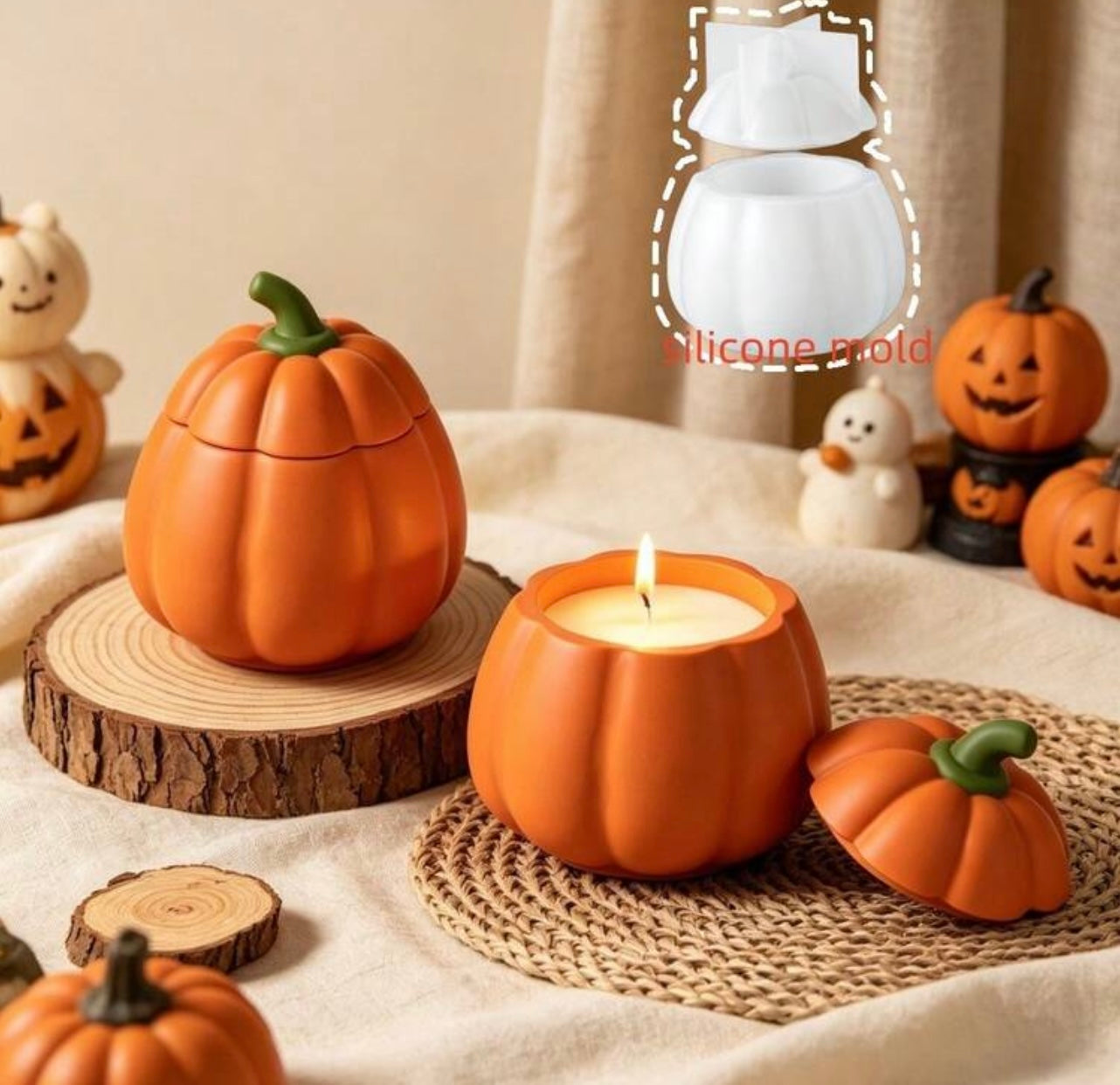 Halloween Jar Mold