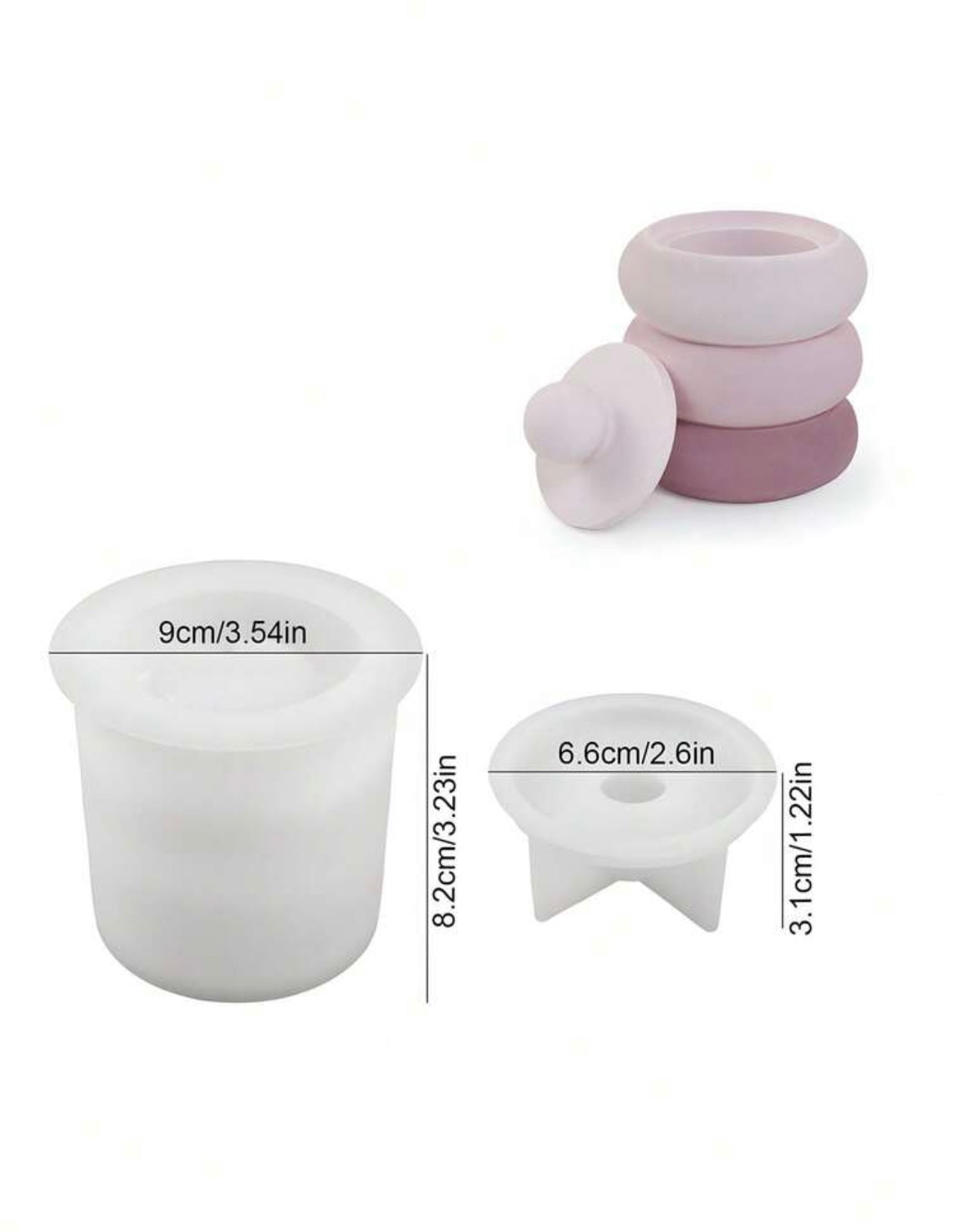 Cylindrical Pot Mold