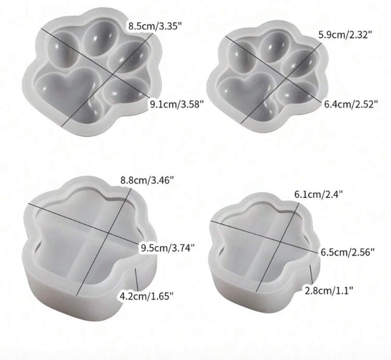 Paw Jar Mold
