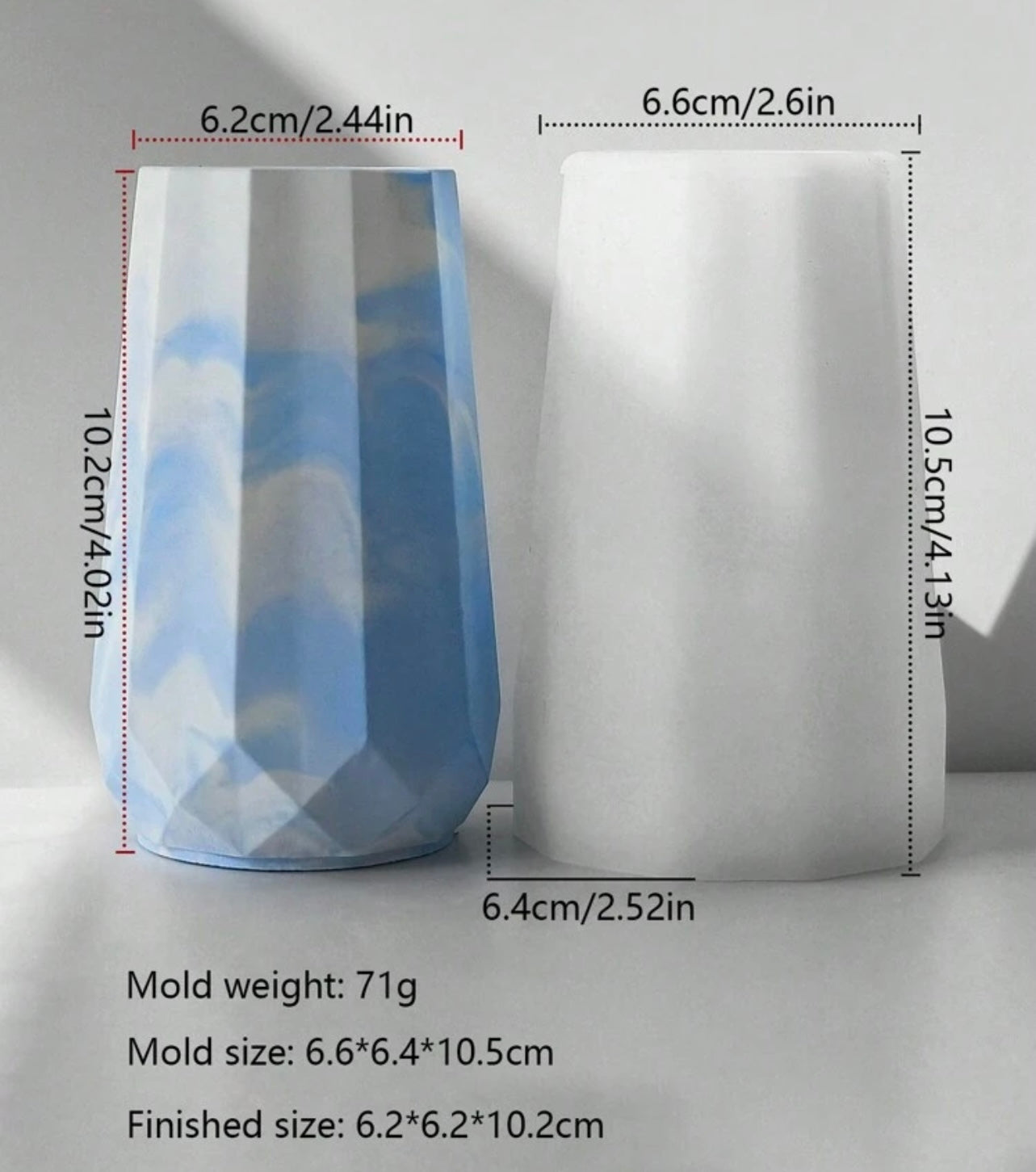 Square Cut Vase