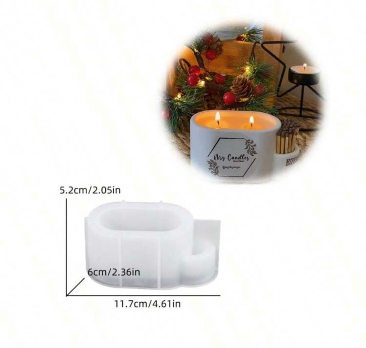 Cup Candle pot