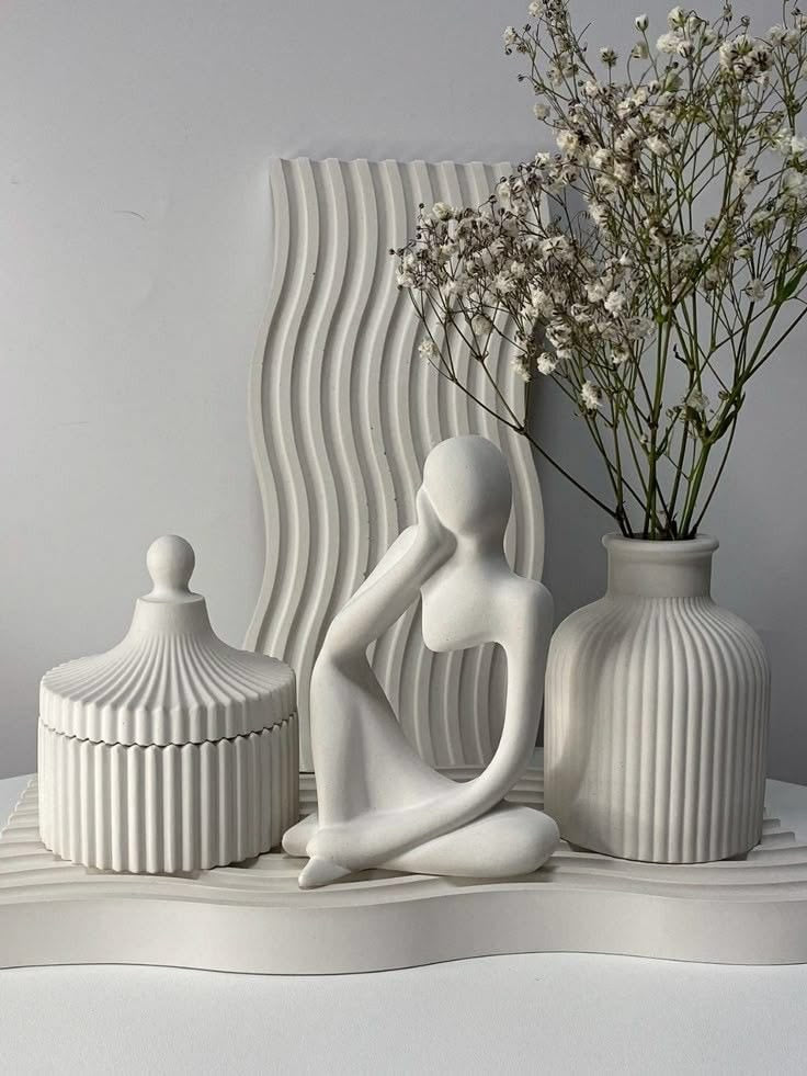 Abstract Thinker Mold