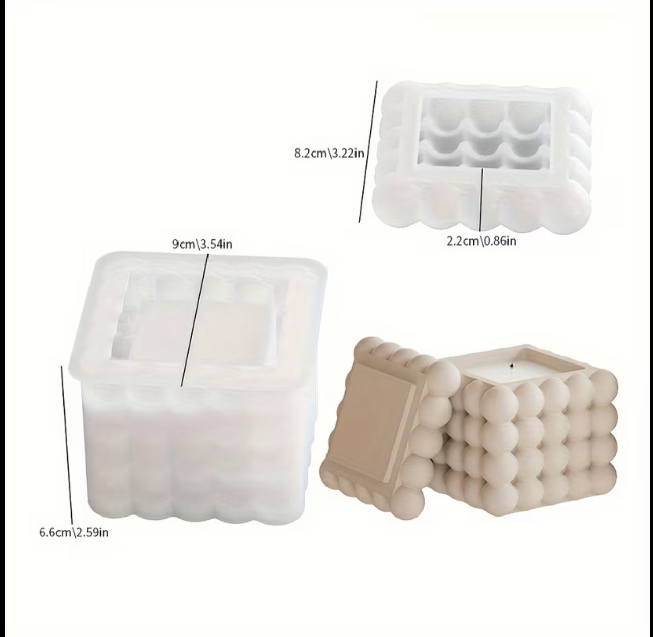Bubble Cube Mold